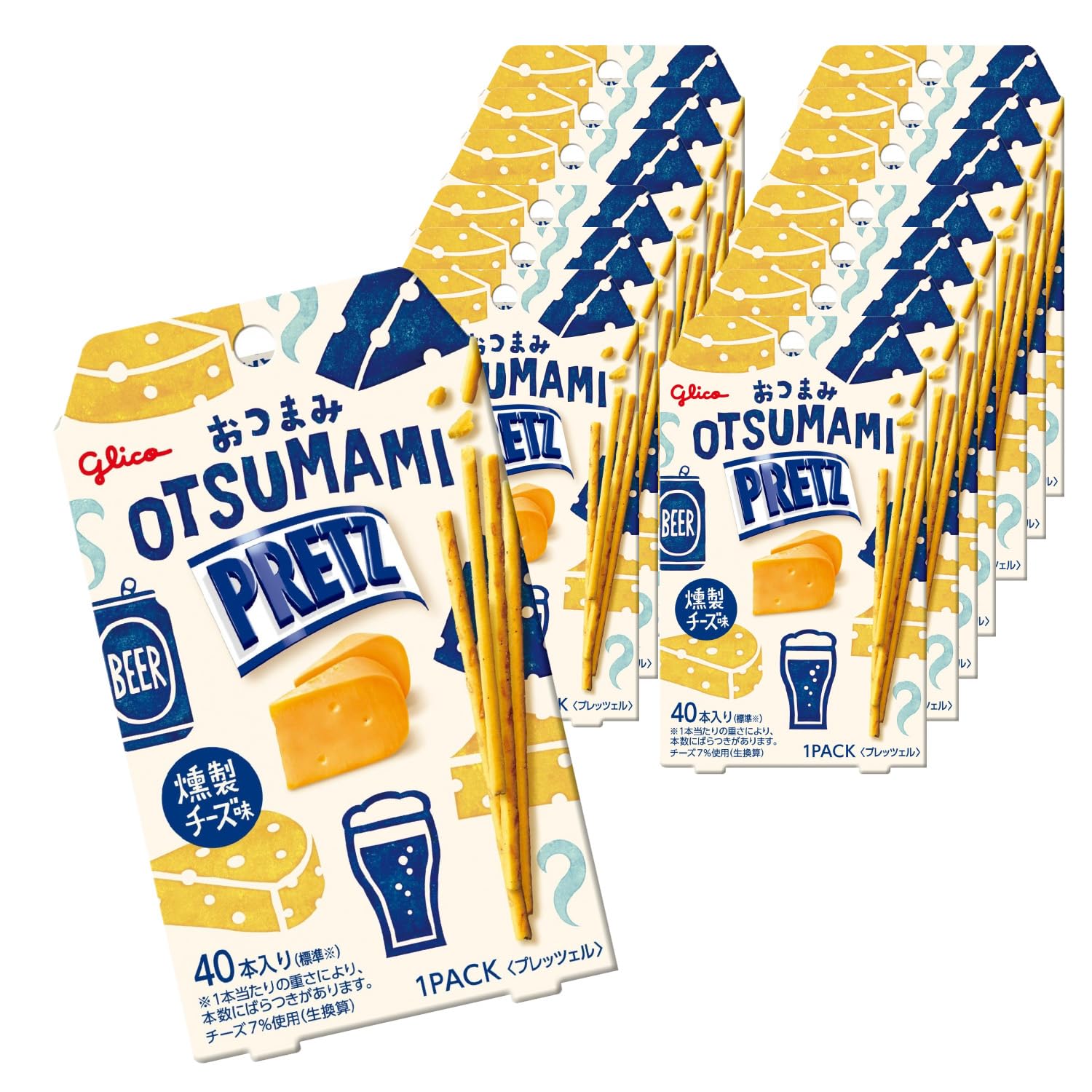 Amazon.co.jp: プリッツ おつまみプリッツ 燻製チーズ味 24g×14個