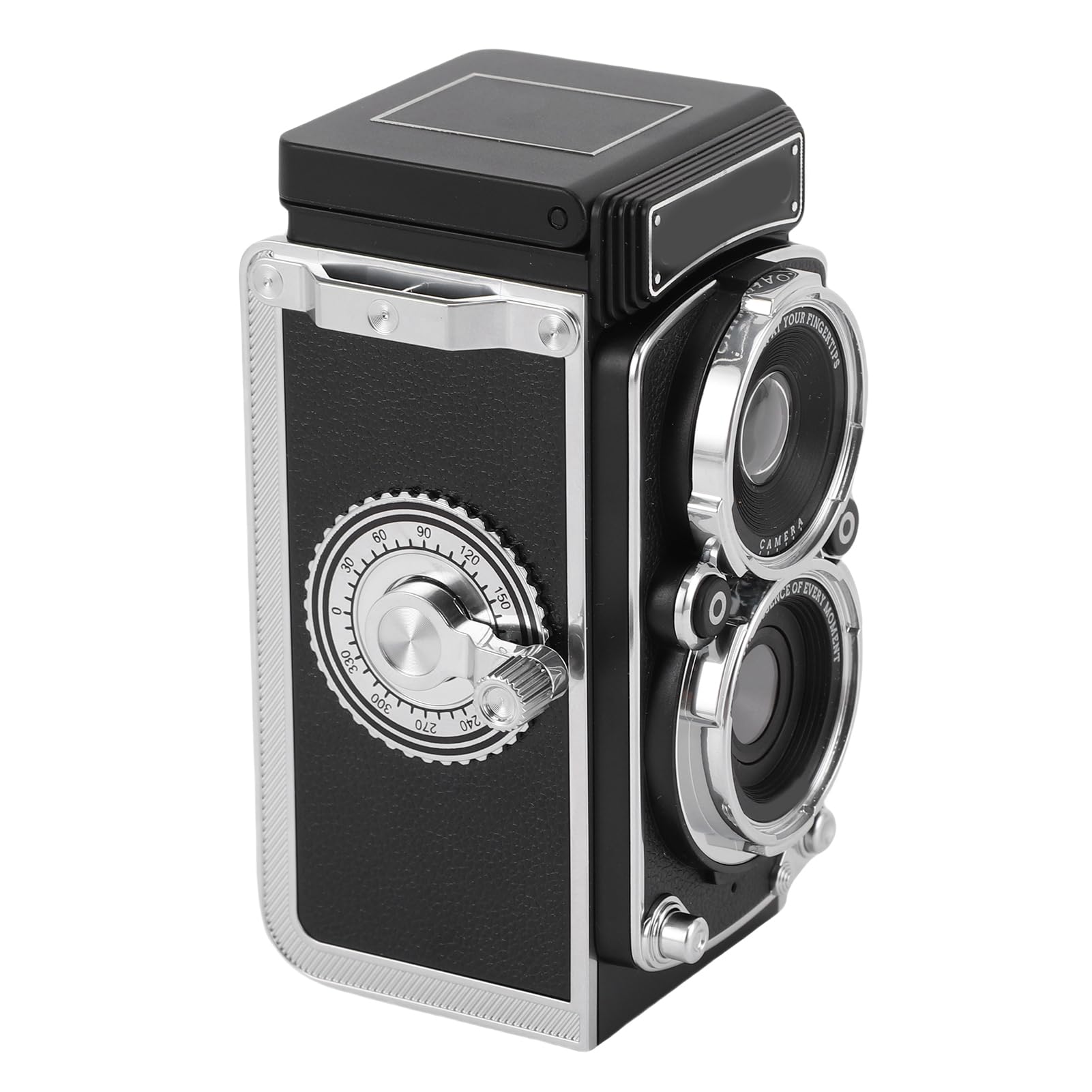 Alomejor Mini Cámara Digital Retro 12 MP 1080P HD Estilo Vintage de Doble