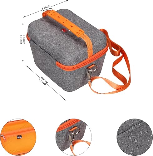 Miniatura 8 de Mchoi Funda rígida adecuada para reproductor de Yoto para niños, reproductor de música para niños, altavoces, tarjetas de audiolibros, radio,