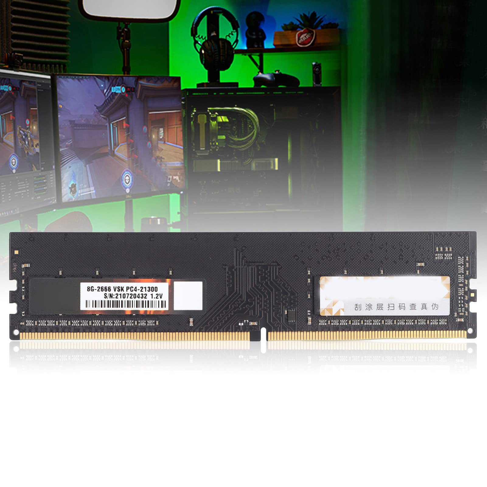 Aramox DDR4 Memory 4GB 288Pin DIMM, 2666MHz dla Komputerów Stacjonarnych