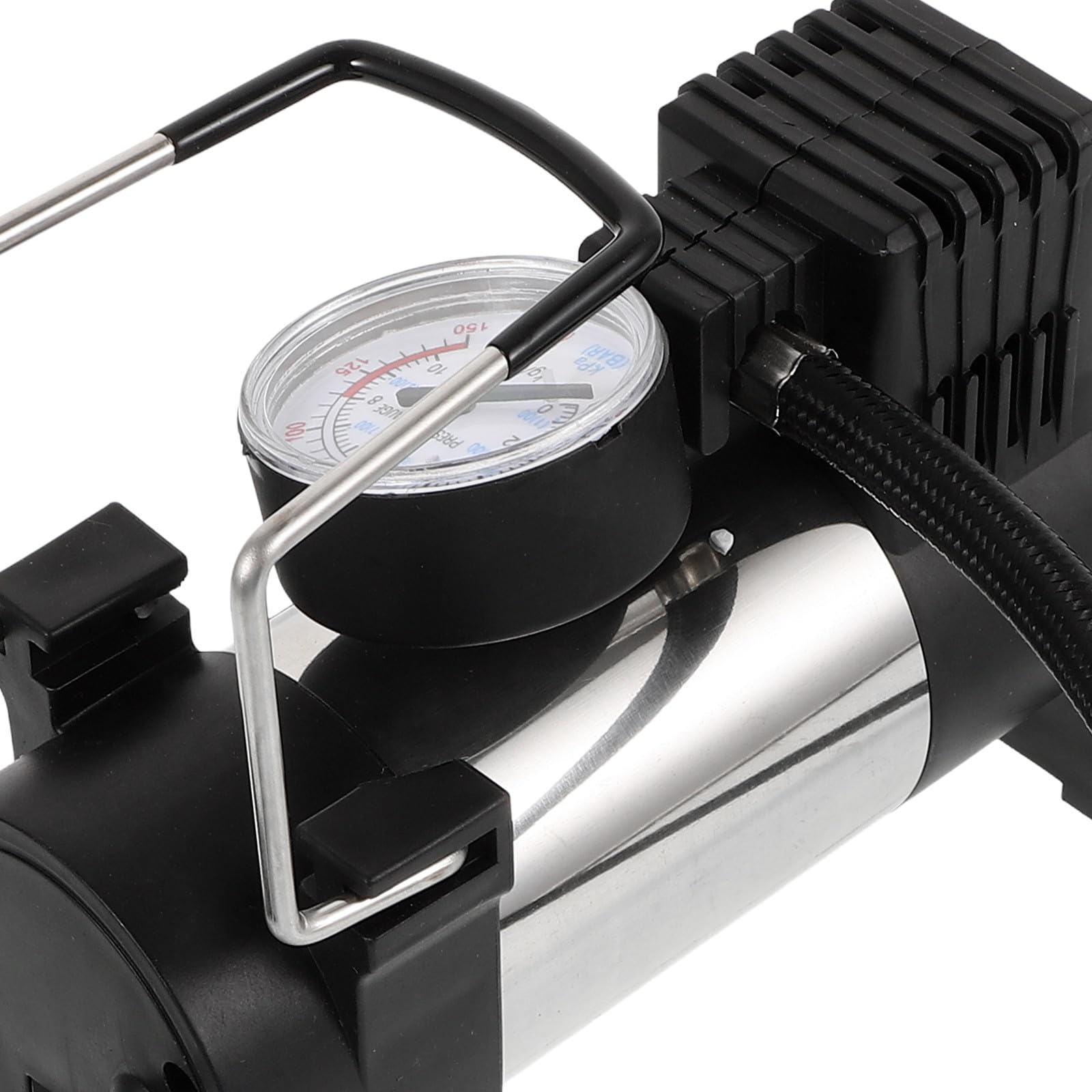 ABOOFAN Compresseur Air Portable Psi Pompe Électrique Gonfleur Pneus Voiture Vélo Moto avec Démarrage One-click Compact et Léger pour Camping et Urgence