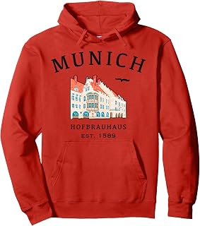 Munich, Baudenkmal Hofbrauhaus, Bavaria, Germany Pullover Hoodie
