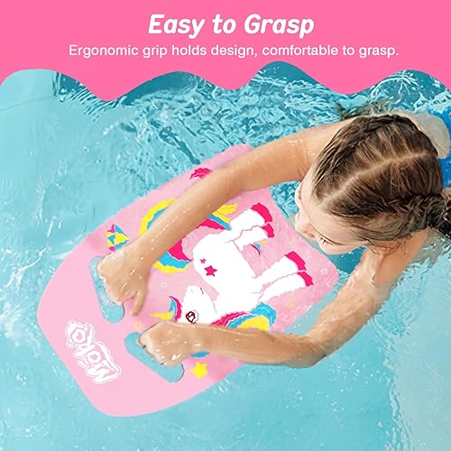 Miniatura 4 de MoKo Tabla de natación de dibujos animados, tabla de ejercicios de piscina, equipo de ejercicio para promover la posición de natación natural,