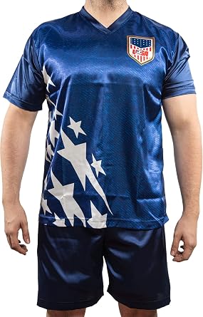 GekoSports SoccerPajama World USA, Large/XLarge
