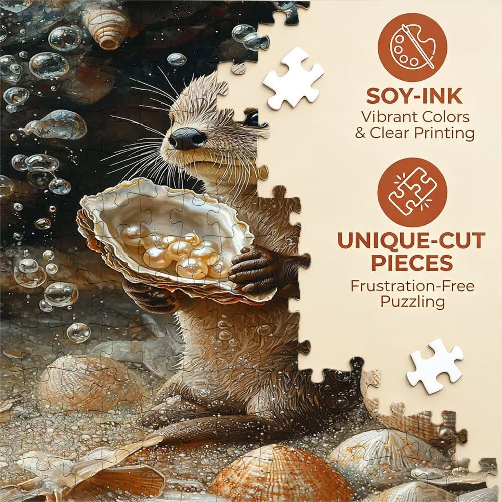 Puzzle 5000 Teile Erwachsene, Jigsaw Puzzle Erwachsene 5000 Teile, Muscheln Hirase Puzzles, Impossible Klassische Puzzles, Herausfordernde Familie Spiele, für Home Decor und Geschenke DX0YL2-75