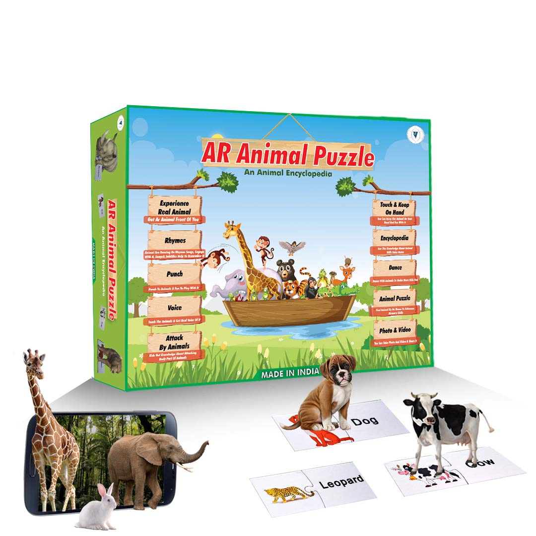 Buy DECKIDZ® Wildlife Augmented Reality Based Educational Games Kit (AR