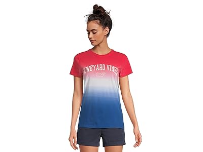Vineyard Vines Arch Logo Short Sleeve T-Shirts Women