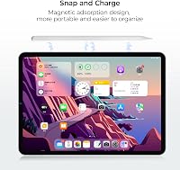 BENKS iPad Ceruza 2. Generáció Mágneses Vezeték Nélküli Töltéssel, iPad Pro 12.9 Air Mini Kompatibilis 3