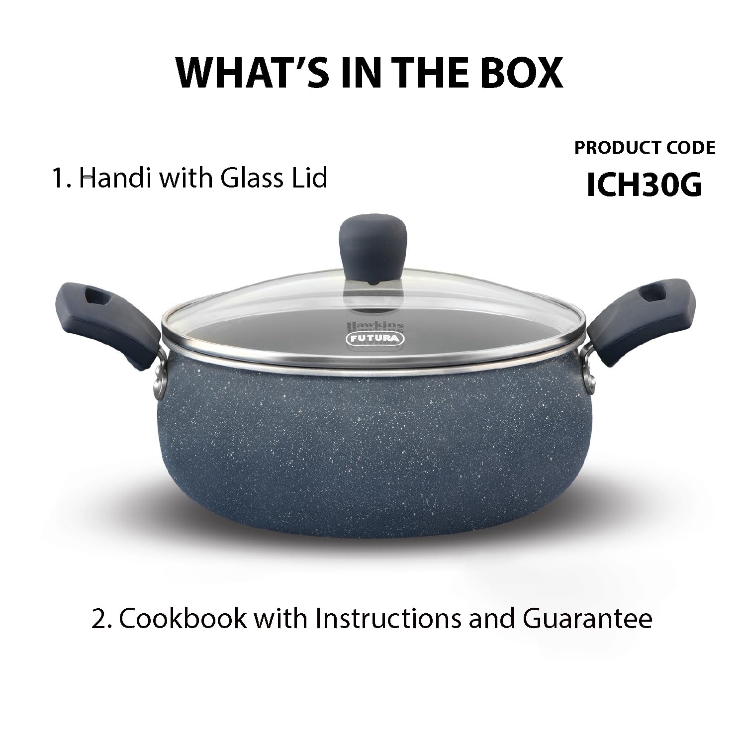 Hawkins Ceramic Handi - Nonstick & Healthy Cooking -9