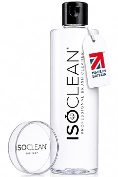 ISOCLEAN Makeup Brush Cleaner - Easy Pour with Dip Tray, 9 fl oz