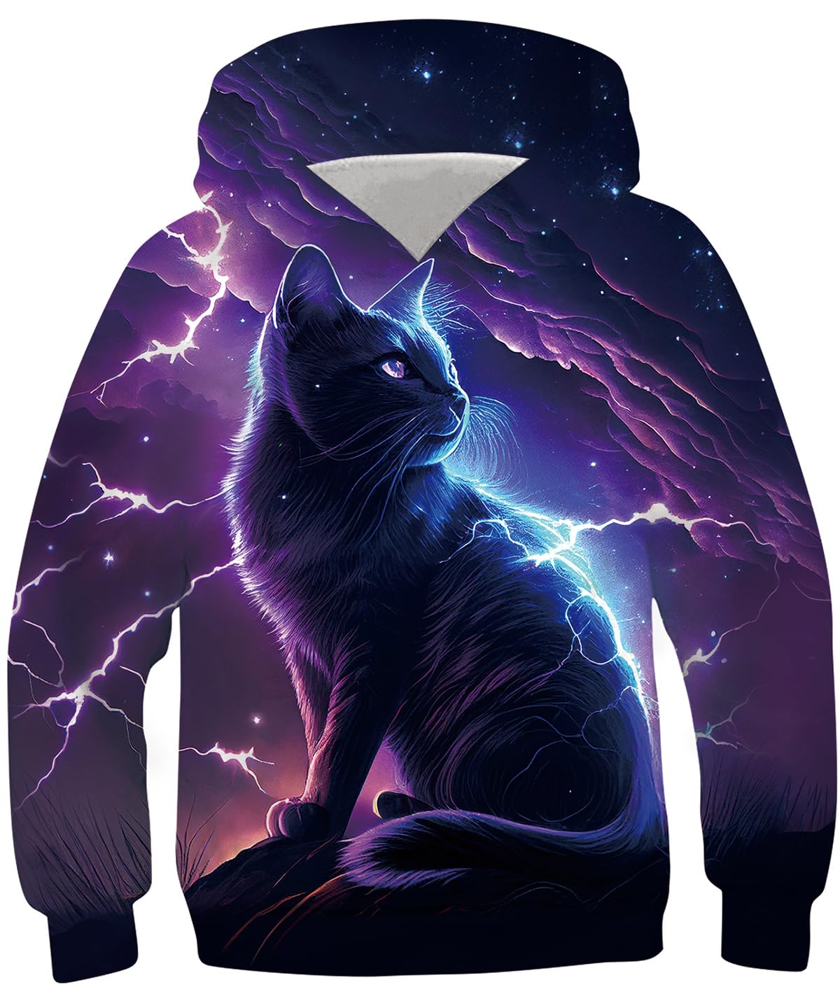 TUONROAD Boys Hoodies 3D Graphic Sweatshirt Lightweight Pullover 6-16T cool