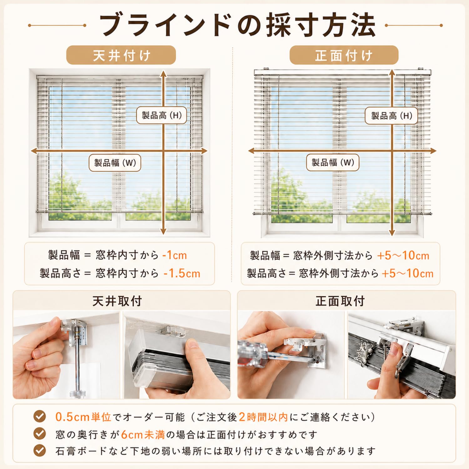 Amazon｜Grandekor アルミブラインド オーダーメイド ブラインド