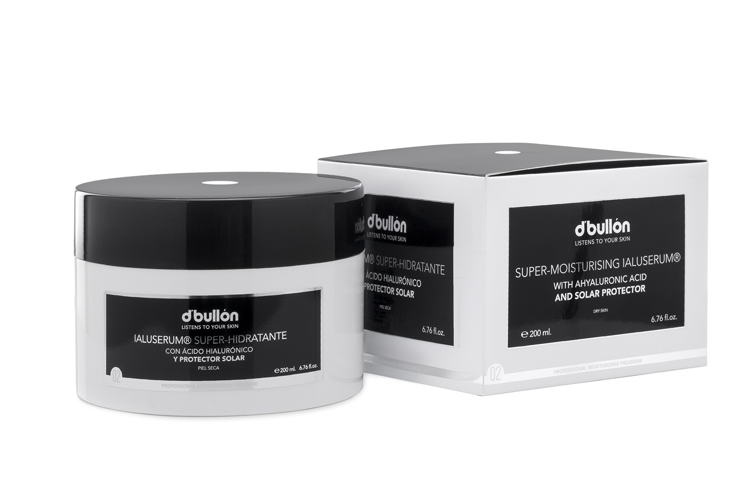 B D. BULLON - D´Bullon Crema Facial Hidratante para Mujer & Hombre - Crema Súper Hidratante para la cara 200 Mililitro