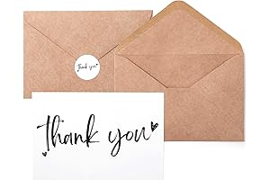 Minimalist Small Thank You Notes for Professional Gratitude