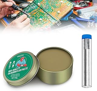 🎁 FREEBIE: Soldering Paste for Precision Soldering Paste for Precision Soldering Machines, Metals, Phones, PCBs, BGA SMT PCB, High Ac…