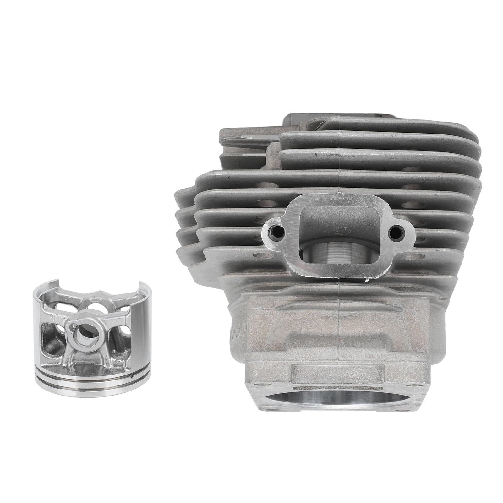 Kit de pistón de Cilindro de Aluminio de 56 mm Conjunto de pistón de Cilindro fácil de Instalar para Piezas de Repuesto de Herramientas de jardín de Motosierra Ms661