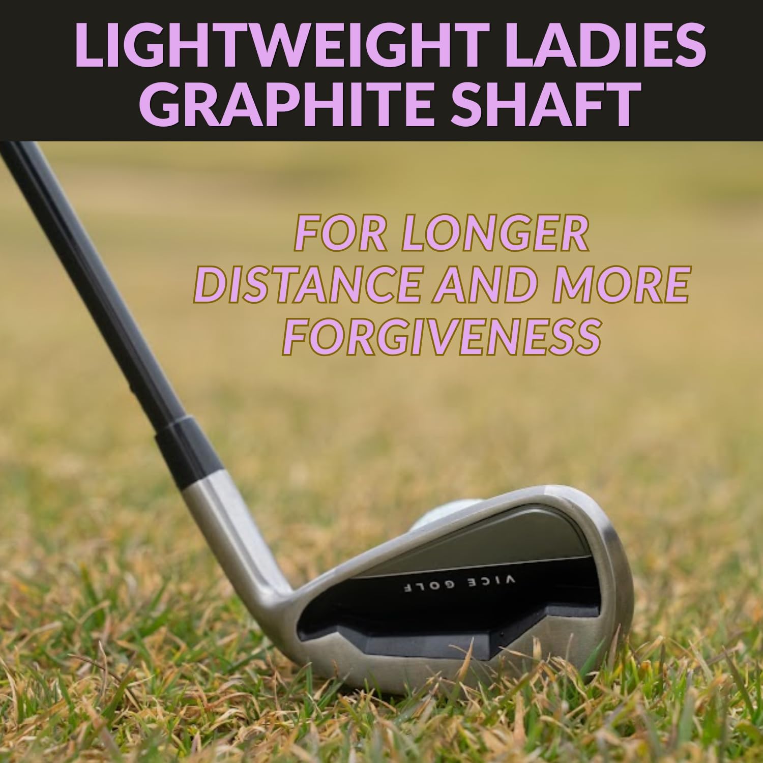 Vice Golf Women's Boost Complete Club Set with Golf Bag (Right Hand)