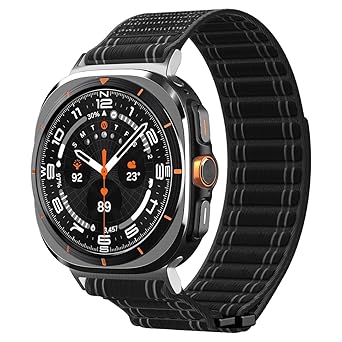 Spigen WBF0 for Samsung Galaxy Watch Ultra 47mm (2025/2024) Modern & Lightweight Fabric Strap Band