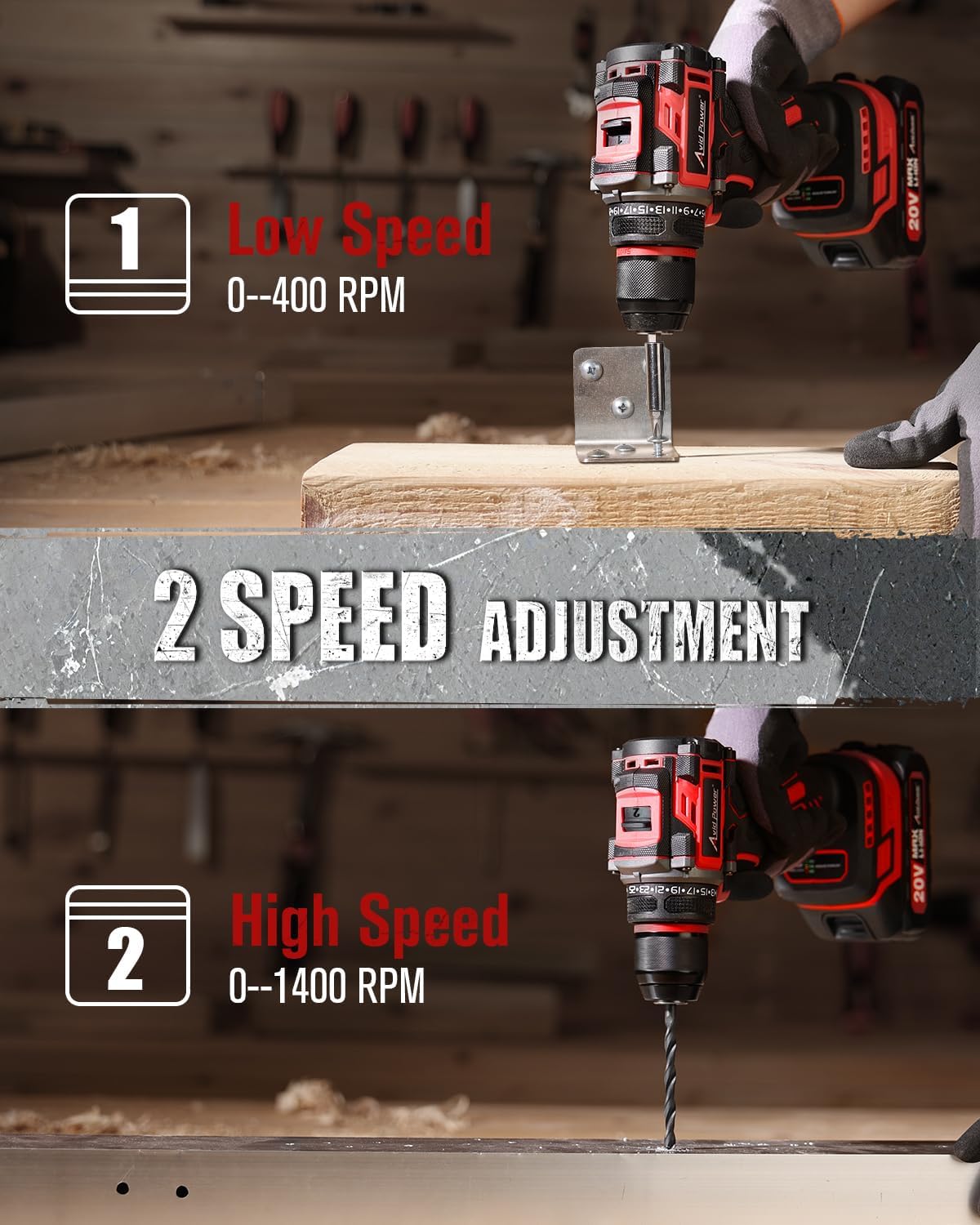 Drill Speed Adjustment