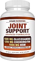Vista 1 de Glucosamina Condroitina MSM Boswellia Cúrcuma, Suplemento para alivio articulaciones, 180 comprimidos, BioScience Nutrition.