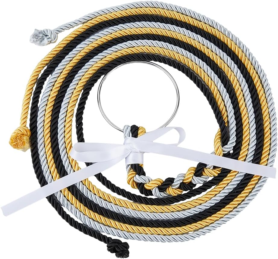 SUPERFINDINGS Cord of Three Strands Wedding Knot Handfasting Cord for Wedding Wedding Ceremony Decor Wedding Unity Sign Strand of Three Cords for Wedding Ceremony 2m