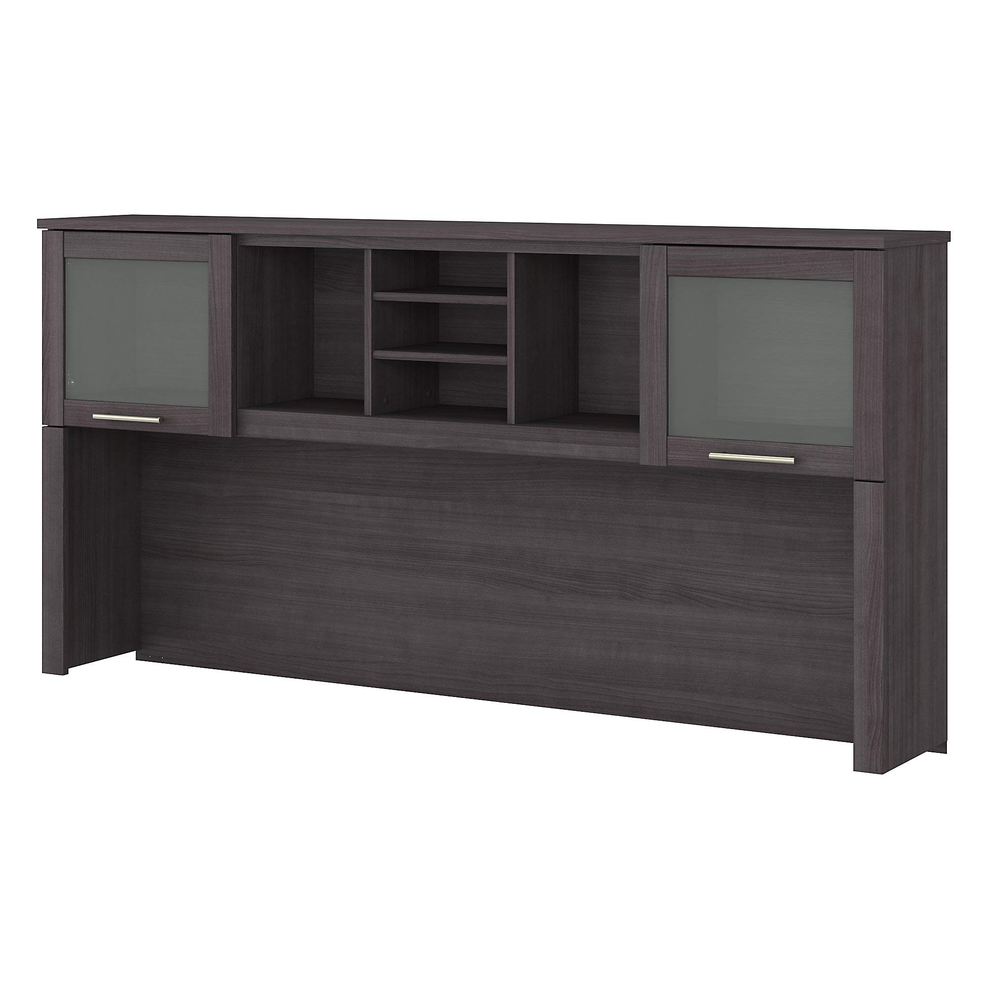 Bush FurnitureSomerset Desk Hutch, 72W, Storm Gray