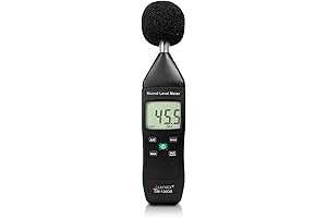 SM-130DB Digital Decibel Meter Reader, Precise Sound Level Meter with Two Measurement Modes