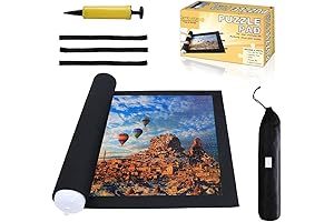 Jigsaw Puzzle Mat, a Roll-Up Puzzle Saver for Up to 2000 Pieces
