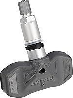 Vista 4 de X AUTOHAUX 4 unids TPMS Sensor 25758220 10306573 25981210 para Cadillac STS XLR para Chevrolet Corvette 2005-2009 10306573 Plástico Gris