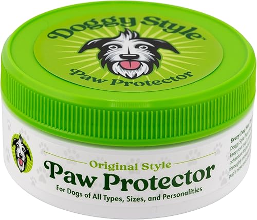 Doggy Style Dog Care - Bálsamo protector de patas, bálsamo calmante natural para perros, patas, nariz y codos, protección a base de plantas
