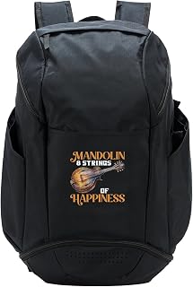 Mandolin 8 Strings Of Happiness Joy Sport Backpack