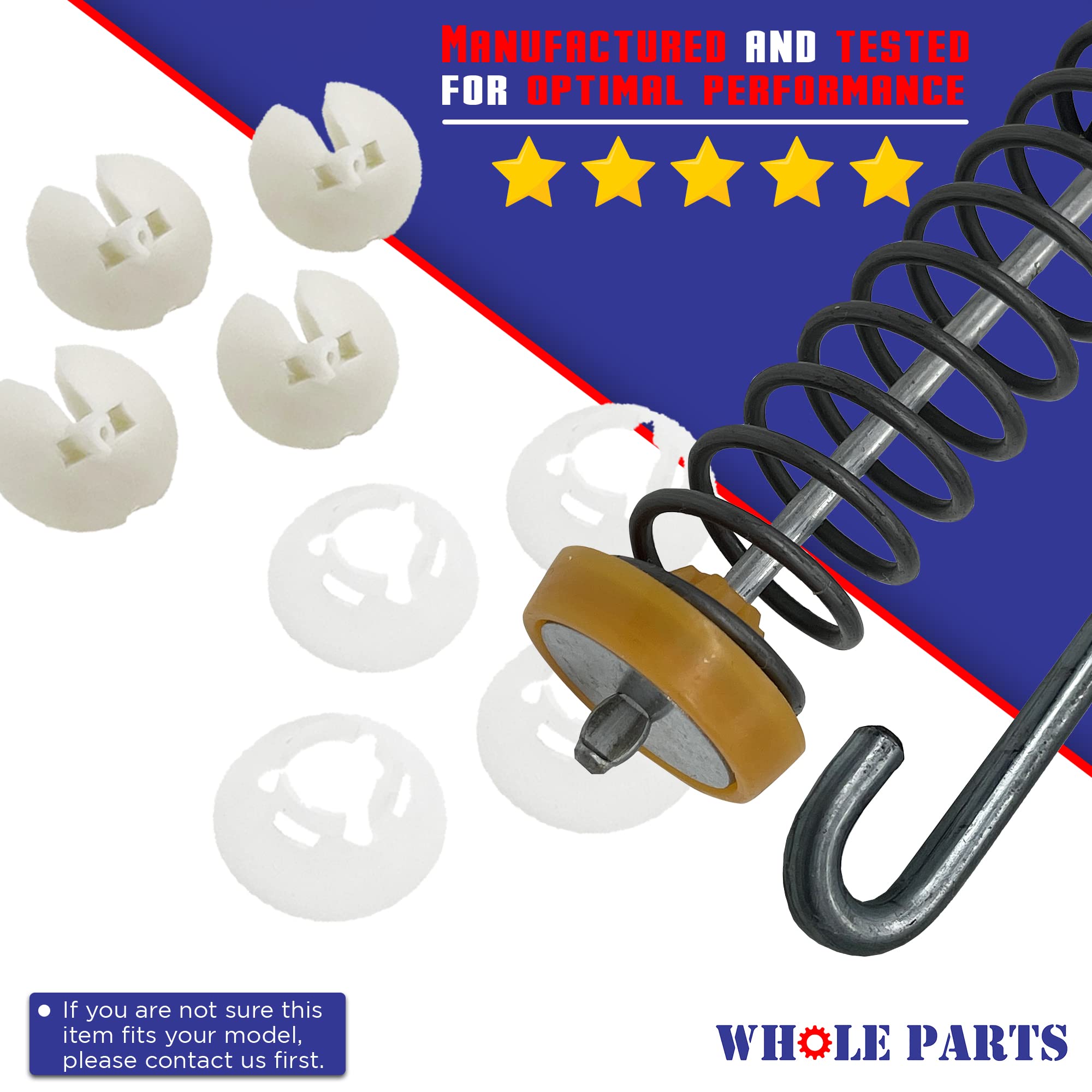 Amazon.com: Whole Parts Washer Suspension Rod Kit Part # W11130359  