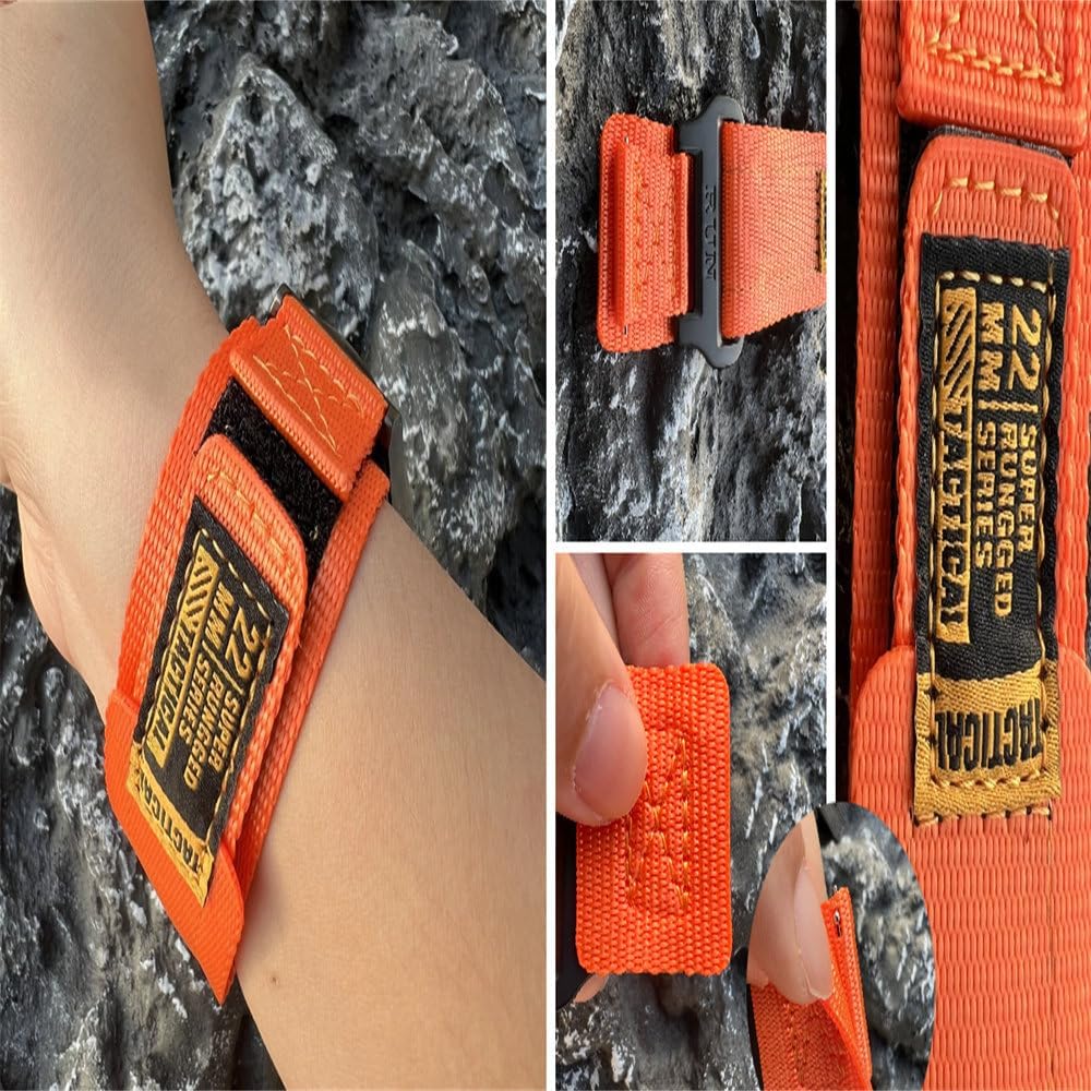 Amazon.co.jp: 20mm 22mm 24mm ナイロン腕時計ストラップ Garmin用