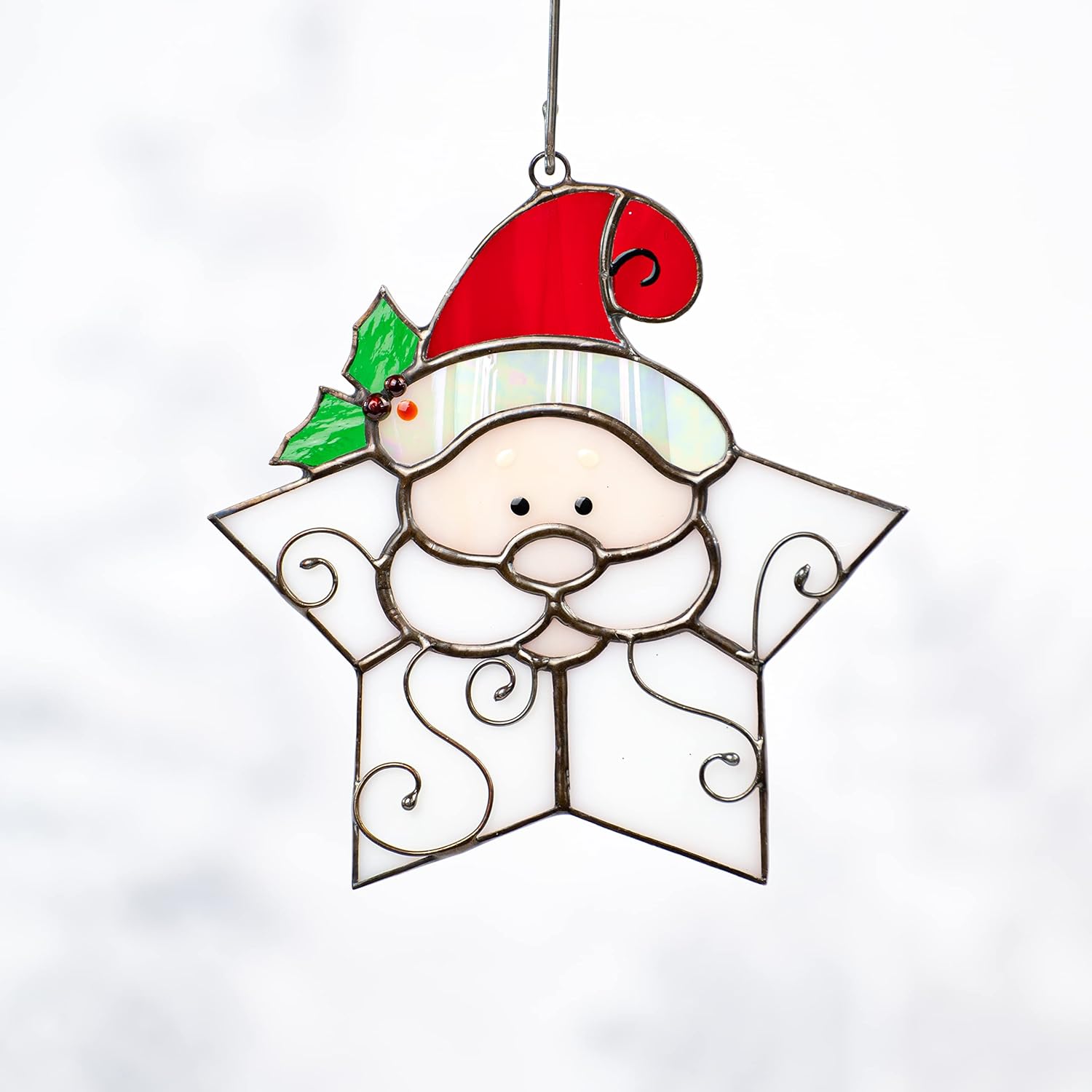 Gift Birds Handmade Stained Glass Suncatcher Genuine