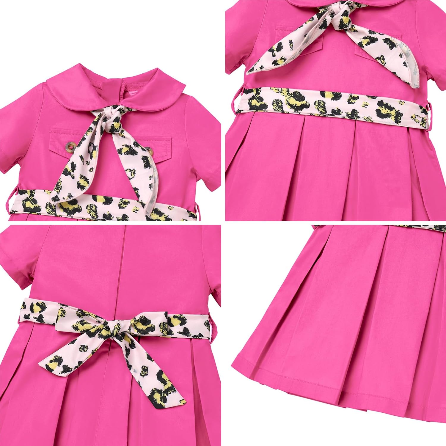 Baby Girl Wild One 1st Birthday Outfit Leopard Print Bloomer Shorts Set Cheetah Dress Jungle Safari Theme Outfits