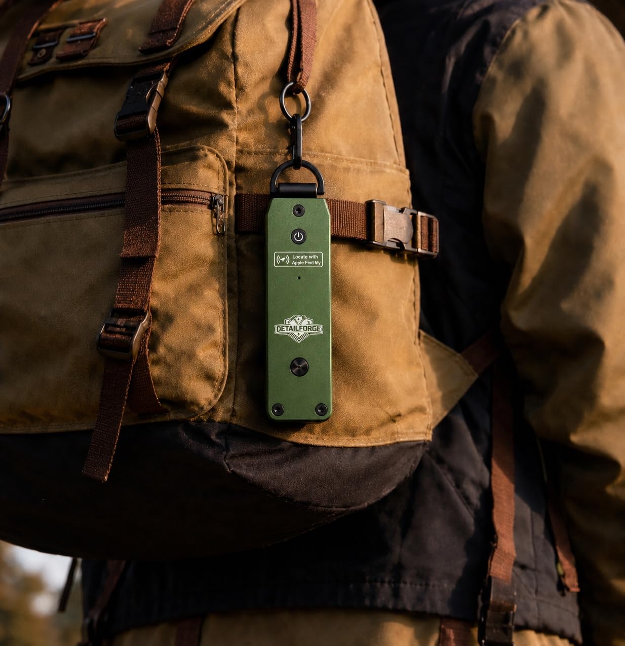 Air Key Organizador de llaves para hasta 4 llaves, compatible con Apple Find My, con función de búsqueda Bluetooth y señal acústica (Verde)