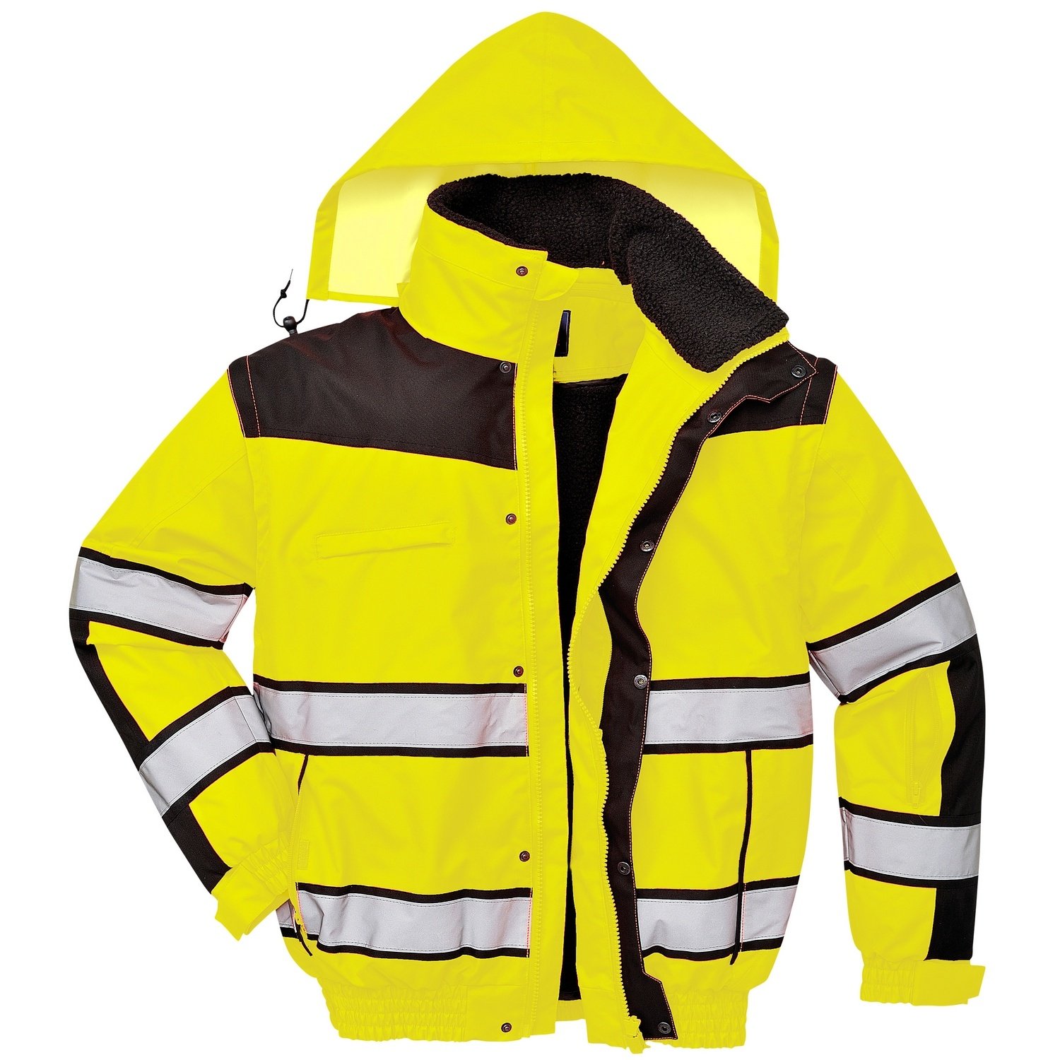 Portwest Bomber Jacket EN471 HiVis 3in1 Org Lge pour Homme