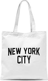 NYC Tote Bag New York City 100% Cotton Canvas Screenprinted Event NYC