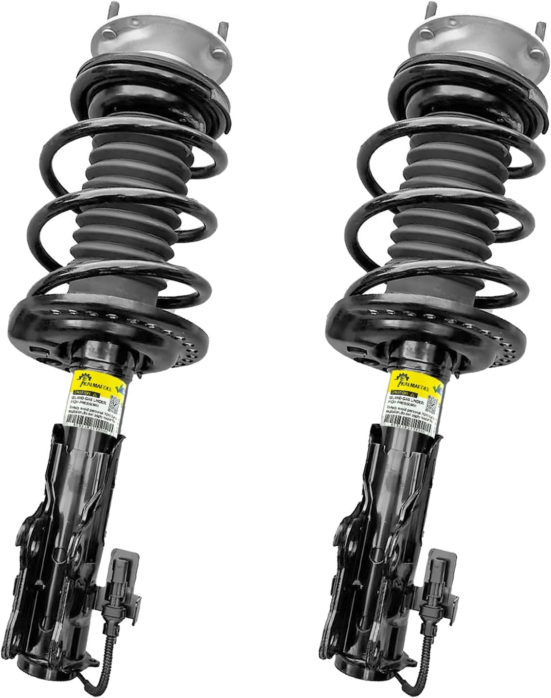 Pair Front Electric Shock Strut Assemblies For Cadillac CTS AWD 2014-2019