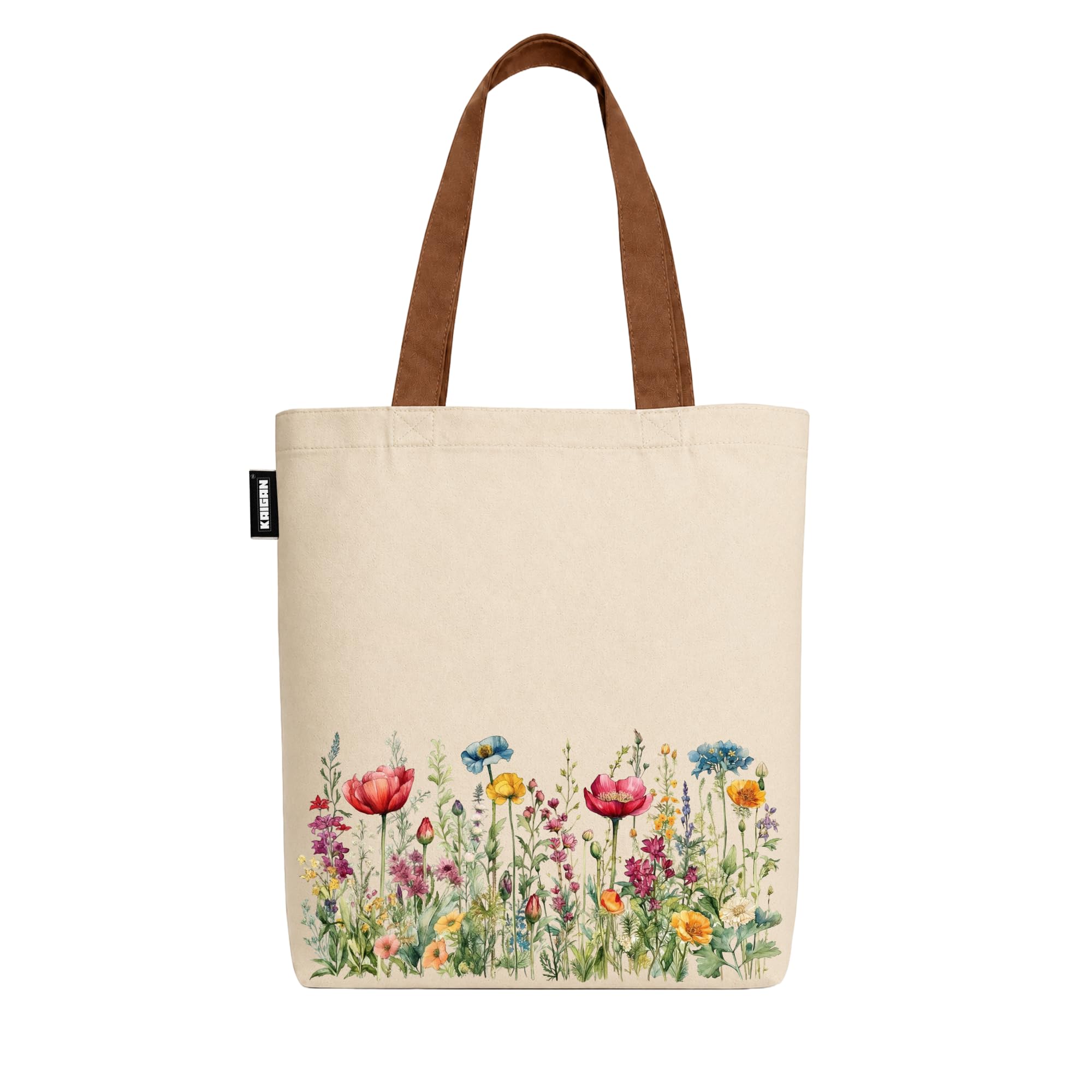 kaigan White Premium Tote Bag Printed Designed Canvas Tote Bags For Women, Ecofriendly Cotton Canvas Bag for Girls Tote bag For Shopping, College, Travel, Handbag For Unisex-picture-43
