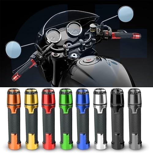 Miniatura 4 de DOUKI Para Y&AMAHA MT-03 MT03 MT 03 2014 2015 2016 2017 2014-2018 MT-03 MT03 MT 03 Manillar de motocicleta Agarraderas de mano (color dorado)