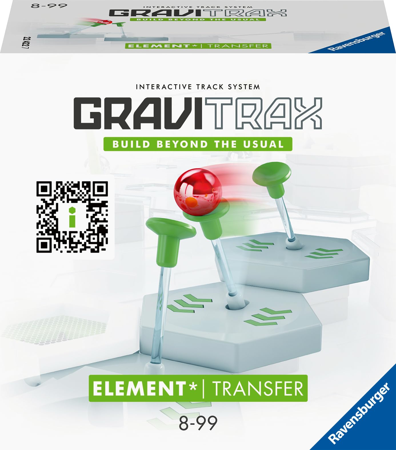 Ravensburger GraviTrax: Transfer Accessory | STEM Toy for Kids Ages 8 and Up | Compatible with All GraviTrax Systems | Ranked No.1 Marble Run System in The U.S