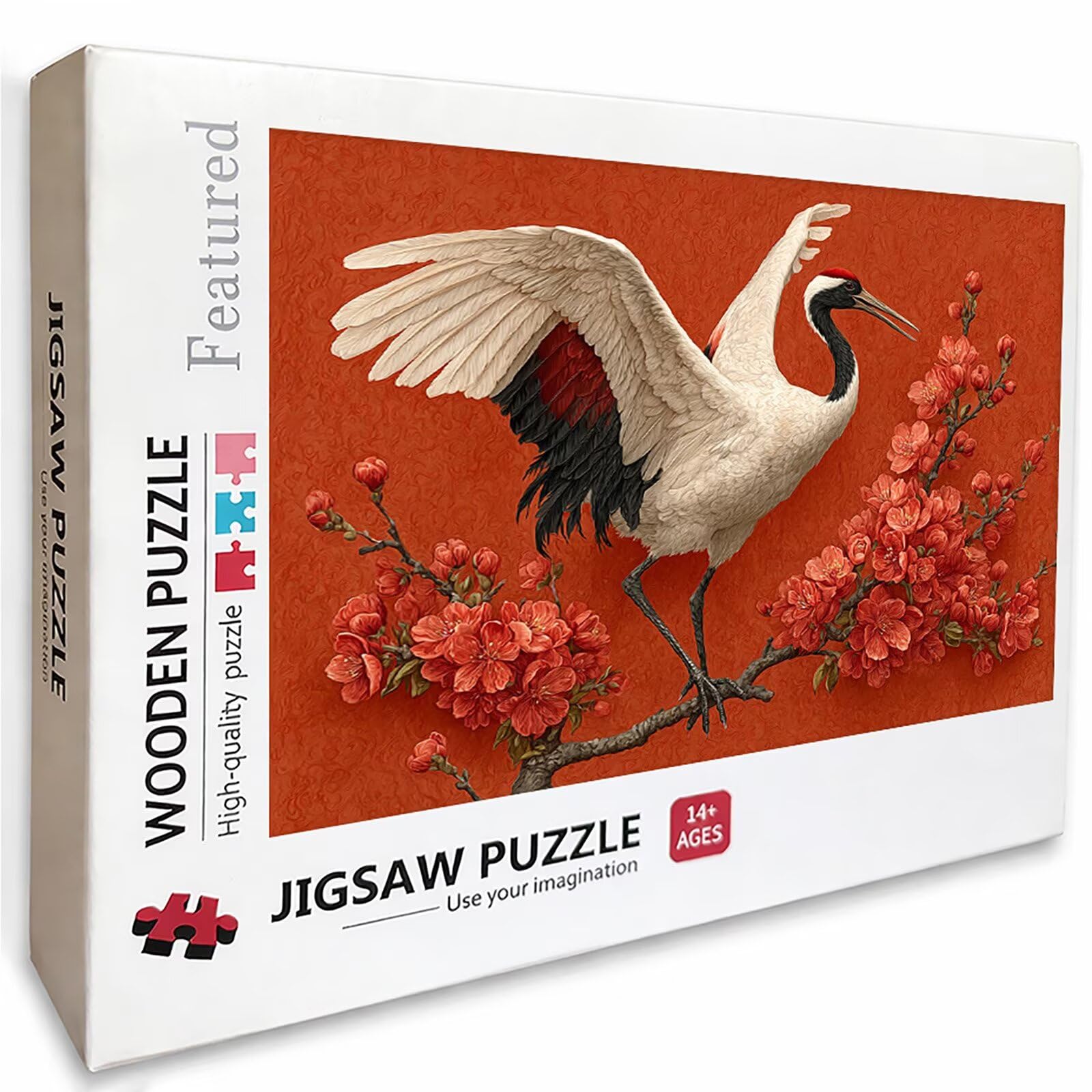 Puzzle Arte con Scatola Flower, Ala Puzzle Legno 5000 Pezzi Adulti 156x105cm, DIY Classici Gioco, Attività di Intrattenimento ad Alta Difficoltà, Jigsaw Per Tutta La Famiglia, Regalo Donna, D-5897