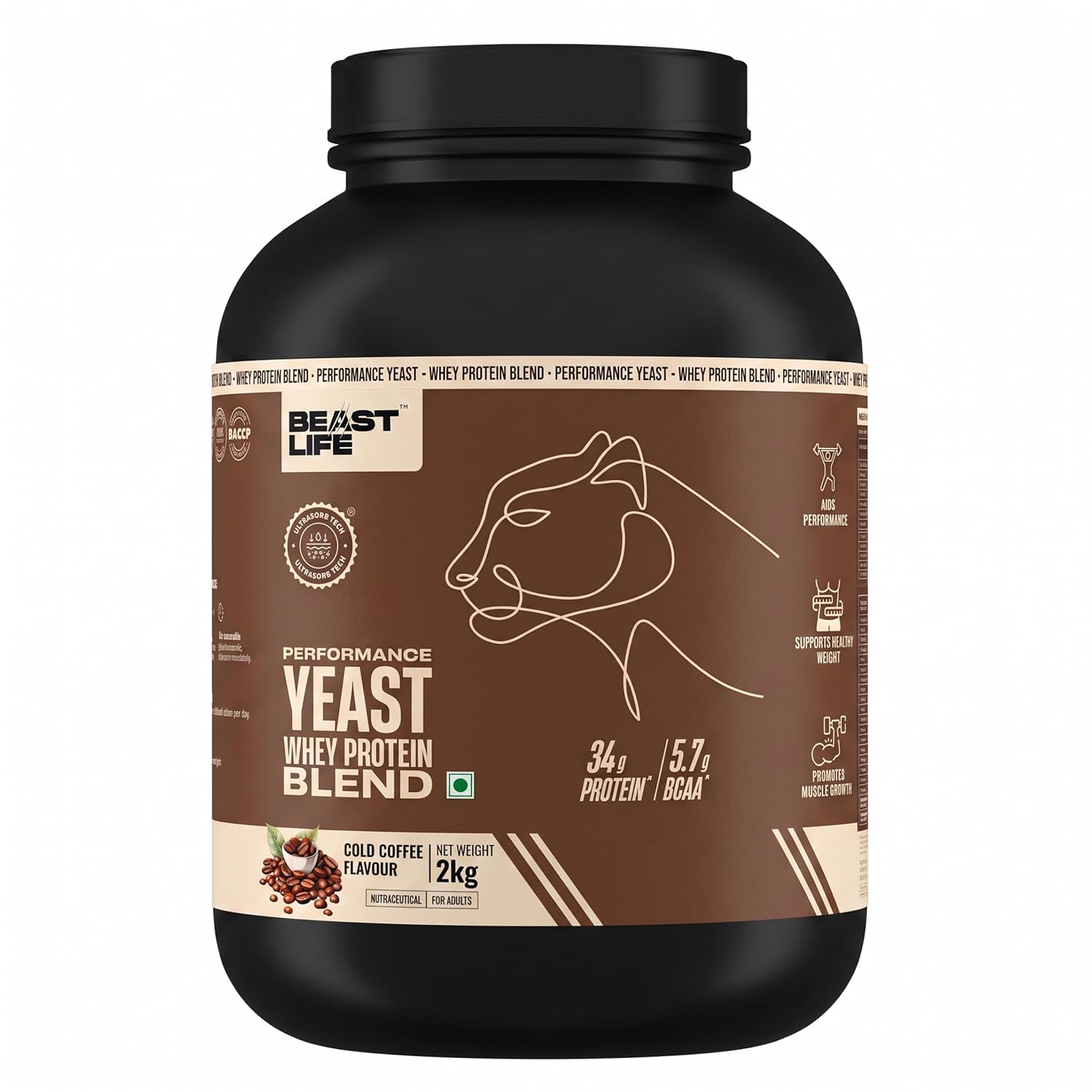 BEASTLIFE Store BeastLife Performance Yeast Whey Blend 34 g - Image 1