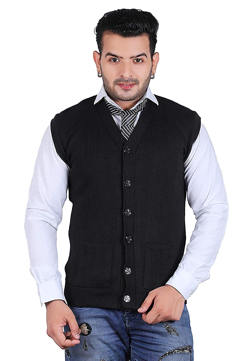 JubinationUnisex Sweater Cardigan pullover