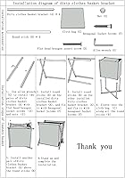 Vista 7 de Cesta de lavandería de madera de bambú con tapa plegable para ropa sucia, almacenamiento plegable para el hogar