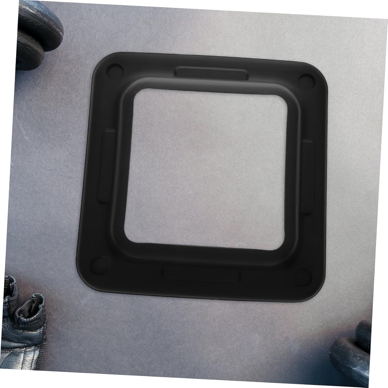 HEMOTON Yoga Step Base Support Tray for Aerobic Exercise Nonslip Design Lightweight Portable Fitness Stabilizer Compatible with Step Boards Durable Reliable Base Frame for Home Gym Use