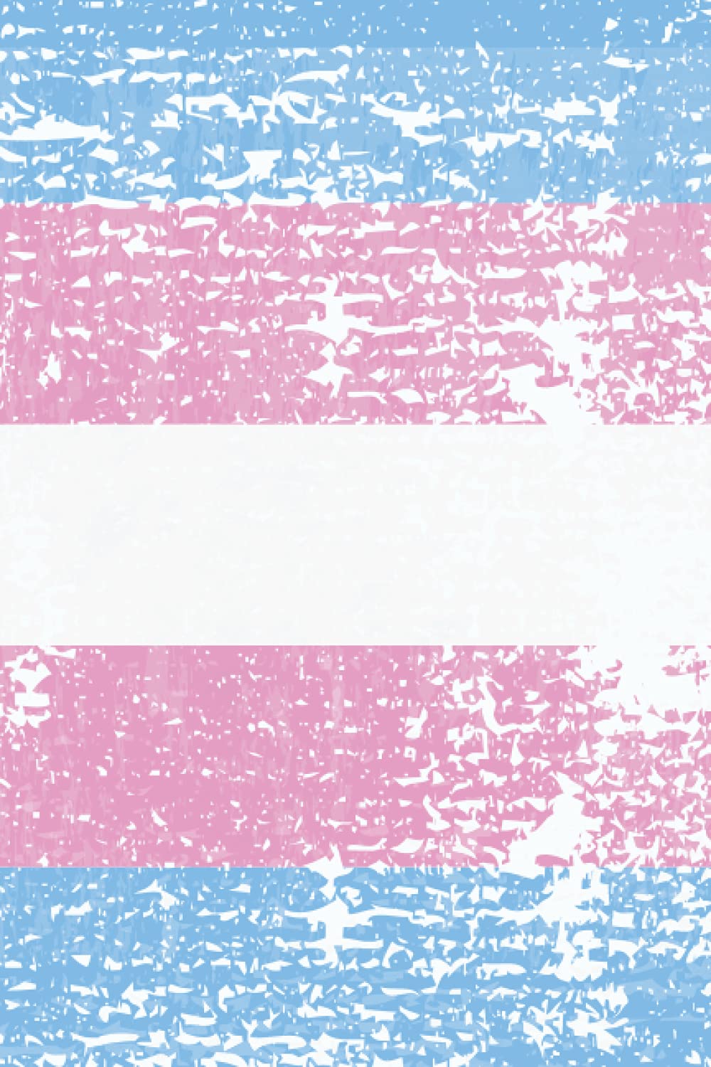 Trans Flag Notebook: Trans Pride Flag Themed Lined Notebook Journal (6 x 9 in Transgender Pride Notebook)