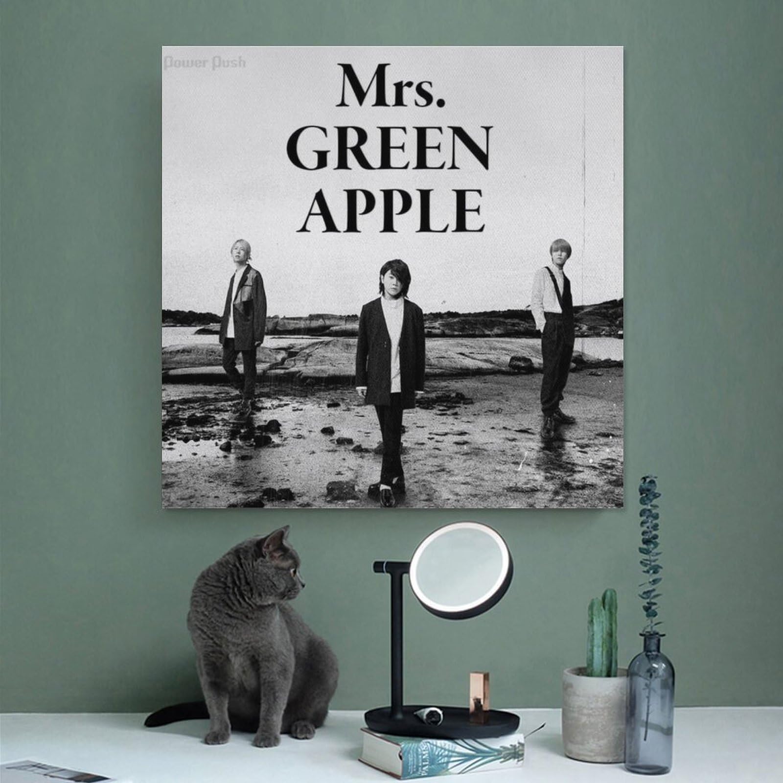 Mrs. GREEN APPLE アートポスター Amazon.co.jp: 歌手ミセスMrs. GREEN APPLE ポスター映画 ホーム装飾