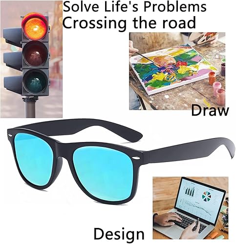 Miniatura 6 de KECHIO Lentes para daltónico, lentes correctivos daltónicos  Se utilizan para anomalías de la visión del color en interiores y exteriores